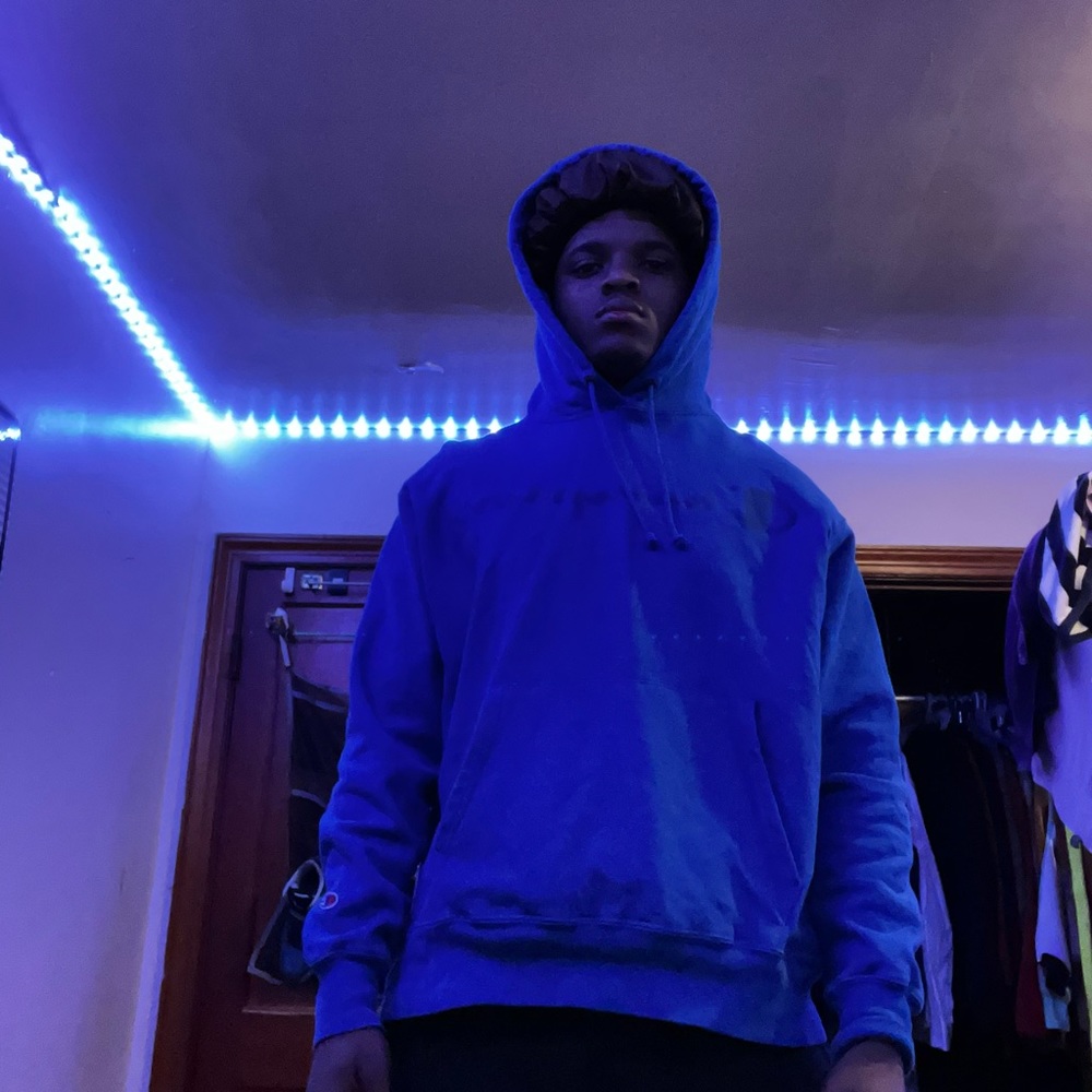 Double Blue Champion OS Hoodie